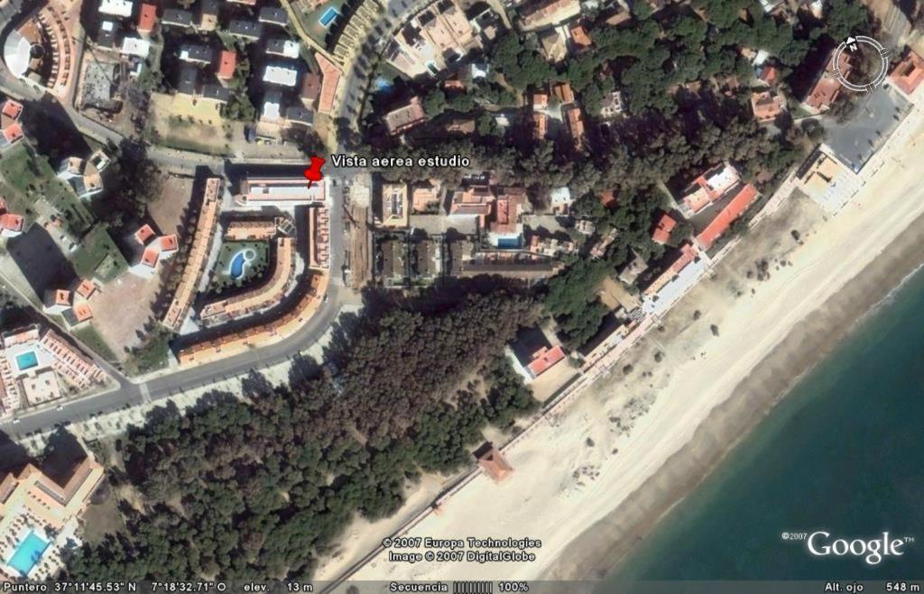 Estudio Con Piscina Y Garaje A 100 Mtr De La Playa Isla Cristina Exteriör bild