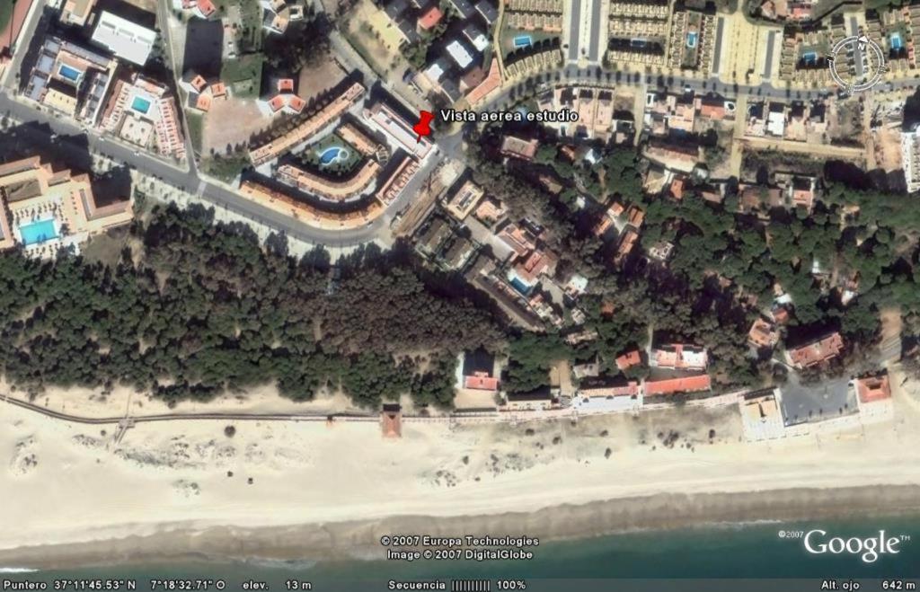Estudio Con Piscina Y Garaje A 100 Mtr De La Playa Isla Cristina Exteriör bild